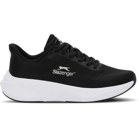 Resim Slazenger WİSE Kadın Siyah / Beyaz Sneaker Ayakkabı SA15RK008-510 