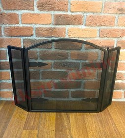 Resim Oval Kanatlı Şömine Siperliği 