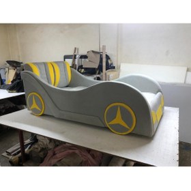 Resim Puf Bebe Montessori Serisi _yumuşacık Puf_çocuk_bebek_arabalı Yatak 90x190 Ölçüde (YATAK DAHİLDİR) 