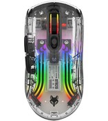 Resim Cbtx XYH20 2.4G - BT5.0 - Kablolu Üç Modlu Şeffaf Mekanik Mouse 