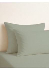 Resim Purecomfort %100 Pamuk 2'li Yastık Kılıfı Seti Çağla Yeşil 