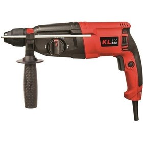Resim Kleco Set-1 820W 26 MM 3.0 J Sds Pnömatik Kırıcı Matkap + 900W 125 MM Elek Devir Ayarlı Avuç Taşlama + Şarjlı Darbeli Matkap 