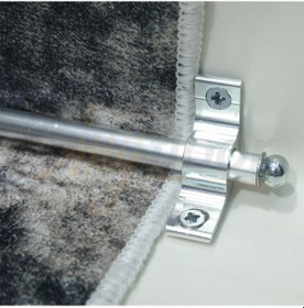 Resim Myfloor Çelik Halı Tutucu Merdiven Dip Çubuğu - 90 cm İnce 