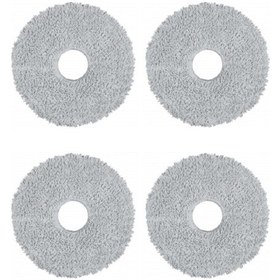Resim Dreame L10 L10s Ultra Uyumlu 4 Adet Mikrofiber Mop Bez 