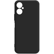 Resim Nezih Case Tecno Camon 19 Neo Uyumlu Kamera Lens Korumalı (SOFT DESİGN) Silikon Kılıf Siyah 