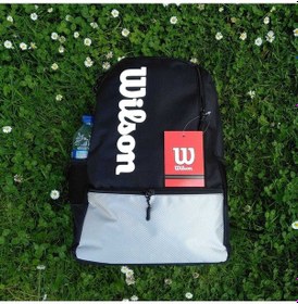 Resim Wilson Gri Sırt Çantası Unisex Çift Gözlü Çanta Gri 