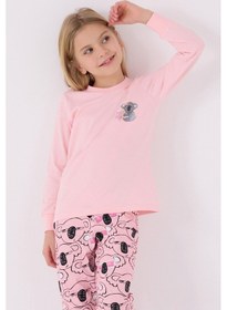 Resim Rolypoly Kız Çocuk Pembe Pijama Takımı Rp3491-c-v2 Pembe 