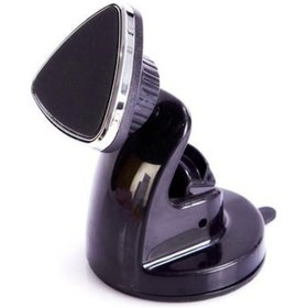 Resim Üniversal GT-019 Üçgen Mıknatıslı Araç İçi Telefon Tutucu Siyah 