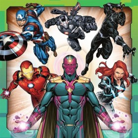 Resim Ravensburger 3x49 Parça Puzzle Avengers 080403 