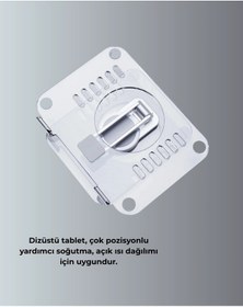 Resim Taşınabilir Katlanır Tablet Braketi Masaüstü Stand 
