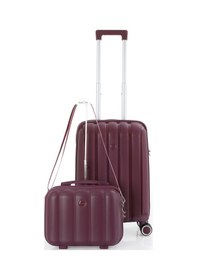 Resim Mçs Group Mçs Polipropilen 2li Valiz Seti Kabin & Makyaj V305 S21yy1000073-set 210 Mürdüm 