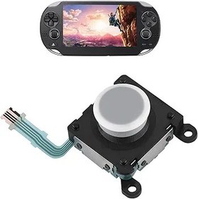 Resim Rankomu Joystick3D Analog 3D Button Joystick Rocker Module Replacement Part for PS Vita PSV 2000, Compatible Joystick Sensor for Gaming Controller 