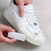 Resim 1 adet Sihirli Ayakkabı Silgisi - Su Gerektirmeyen Suni Deri & Sneaker Temizleyici, Parlatır & Dezenfekte eder, Botlar & Giysiler için İdeal 