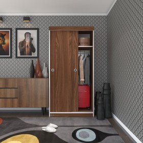 Resim Kenzlife gardırop sürgülü kapaklı kapılı karanfil090 cvz gardolap dolap 