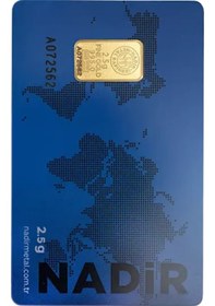 Resim Nadirgold 2 5 Gr Külçe Altın 