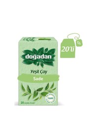 Resim Doğadan Sade Yeşil Çay 20'li Poşet 34 G 