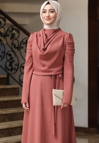 Resim RABEYSA Kardelen Tesettür Elbise 