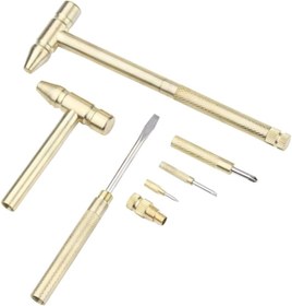 Resim SARFEX Çok Fonksiyonlu Çekiç Tornvaida seti 5in1 Telefon Tablet PC Tamir seti 