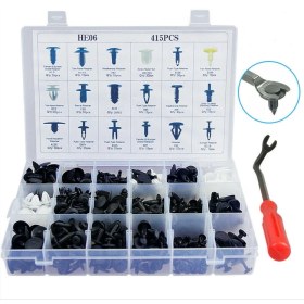 Resim Sw Future 415PCS Oto Plastik Perçin Bağlantı Elemanları Seti 