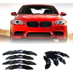 Resim Bmw F10 ///m Siyah 17-18-19 Janta Uyumlu 4.lü Kaliper Kapagı 