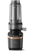 Resim Philips HR377000 Flip&Juice Blender ve Meyve Sıkacağı Modüllü Siyah Philips HR377000 Flip&Juice Blender ve Meyve Sıkacağı Modüllü Siyah