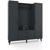 Resim Malta Portmanto - Antrasit 