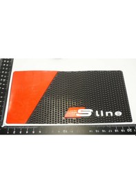 Resim Audi S Line Logo Torpido Üstü Telefon Silikon Kaymaz Ped 