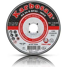 Resim Karbosan 115x1.0x22 Inox Kesme Taşı 