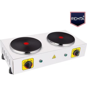 Resim Remta Ikili Pleyt Isıtıcı 19 Cm Çap 