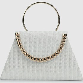 Resim Beyaz Kadın Abiye Çanta 