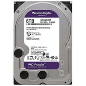 Resim WD Purple 6TB 5400Rpm 256MB -WD64PURZ Orjinal - Faturalı - Garantili Ürünler - Hızlı Gönderim