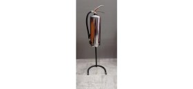 Resim Universal Yangın Söndürme Cihazı Askı Stand (Kırmızı Renk) 