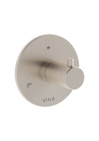 Resim VitrA Origin A4262434 Ankastre 3 Kollu Yönlendirici Fırçalı Nikel 