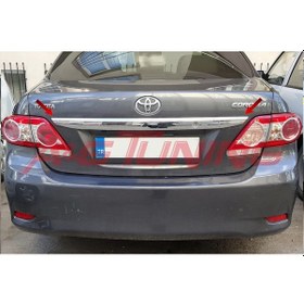 Resim Toyota Corolla Krom Bagaj Çıtası 2011-2013 Paslanmaz Çelik N11.6025 