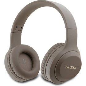 Resim Guess Klasik Logo Lisanslı Katlanabilir Ayarlanabilir Metal Klasik Logolu Kulak Üstü Bluetooth Kulaklık 