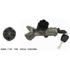 Resim NUREL T128 Kılıtlı Kontak Gövdesı Komple Anahtarlı Ducato II Boxer II -=07 