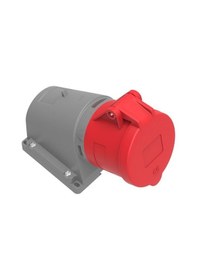 Resim Bemis 5x16A 90 Derece Eğik Duvar Prizi Ip 44 380 Volt Bc1-1505-25 