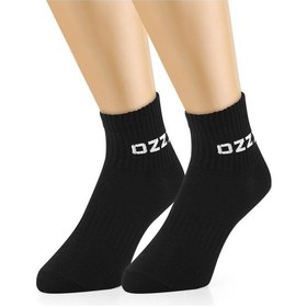 Resim 3 Çift Kısa Konçlu Tenis Spor Çorabı Asorti Paket Siyah - Beyaz - Gri 