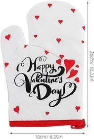 Resim Gadpiparty Mutfak Fırın Eldivenleri Pişirme Için Yeniden Kullanılabilir Fırın Eldivenleri Kaymaz Pişirme Eldivenleri Mikrodalga Ağır Hizmet Mutfak Eldivenleri 