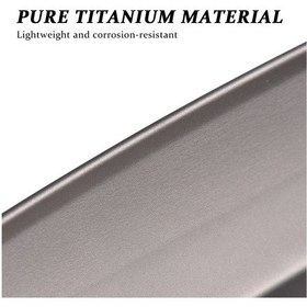 Resim Wezone Hafif Titanyum Servis Tepsisi - Kamp, Bbq Ve Pasta İçin Çok Amaçlı Gri 