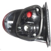 Resim Renault Megane- 1- 99/02 Dış Stop Lambası Sağ Kırmızı/beyaz Sedan Duysuz Pleksan 