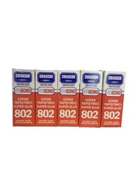 Resim Swanson Works 802 Süper Yapıştırıcı 20 Gr 5 Adet 