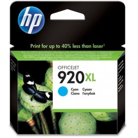 Resim HP 920xl Cd972a Mavi, Officejet 6000 / 6500 / 6500a / 7000 / 7500 / 7500a Mavi 