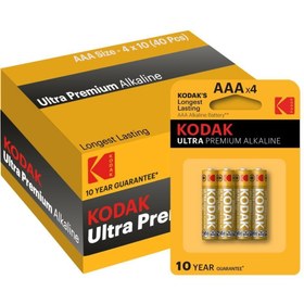 Resim Kodak 40 Adet Ultra Premium Alkalin Ince Pil 