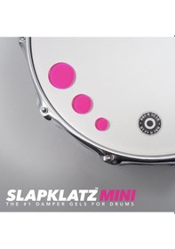 Resim SlapKlatz MINI Pink 6pcs Super Davul Susturucu Jel 
