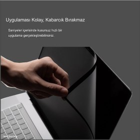 Resim Apple Uyumlu MacBook Air Pro 13 İnç M1-m2 Ekran Koruyucu Çerçeveli Anti Glare A2251 A2289 A2338 A2179 A2337 İle 