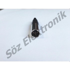 Resim 4 Pin Mini Xlr Canon Kablo Tipi Erkek ( 1 Paket 5'Li ) 