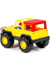 Resim Polesie Oyuncak Voyaj Jeep 36636, Çocuklar Için Oyuncak Jeep Filede 