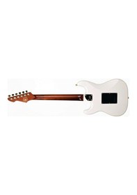 Resim Peavey Raptor Lightning Bolt St 60th Hss Stratocaster Elektro Gitar Gold Hardware - Olympic White 