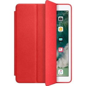 Resim CresCent iPad 6 Nesil 2018 9.7 İnner Soft Lux Deri Smart Case Tablet Kılıfı (A1893/A1954) 
